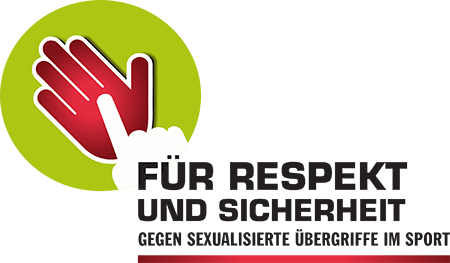 Logo Für Respekt und Sicherheit gegen sexualisierte Übergriffe im Sport