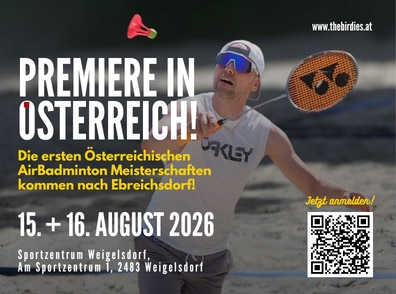 Airbadminton - Premiere in Österreich!