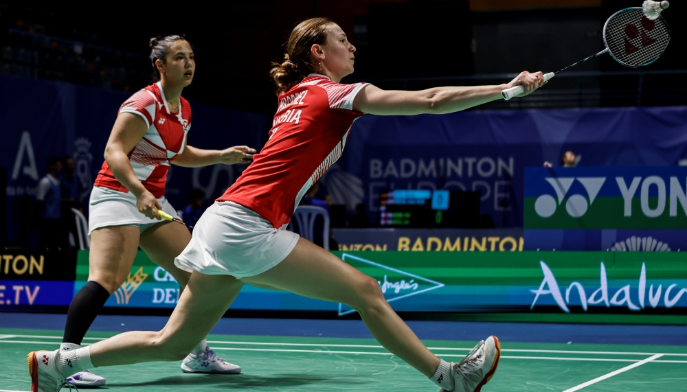 Damendoppel kämpfen stark, scheiden aber aus 2026 European Championships