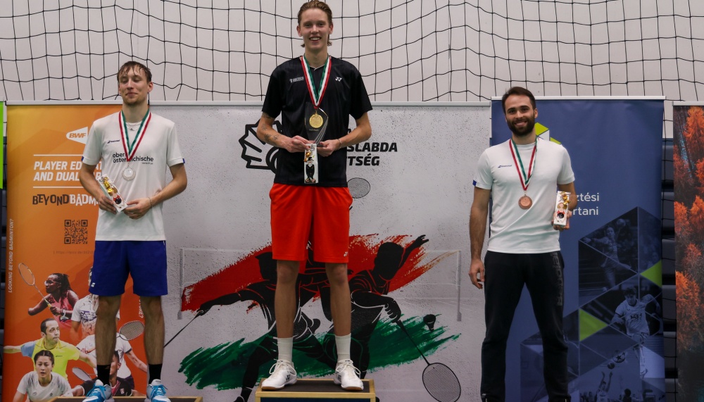 Kai Niederhuber im Finale - starker Auftritt der ÖBV-Herren in Budapest Hungarian International 2025