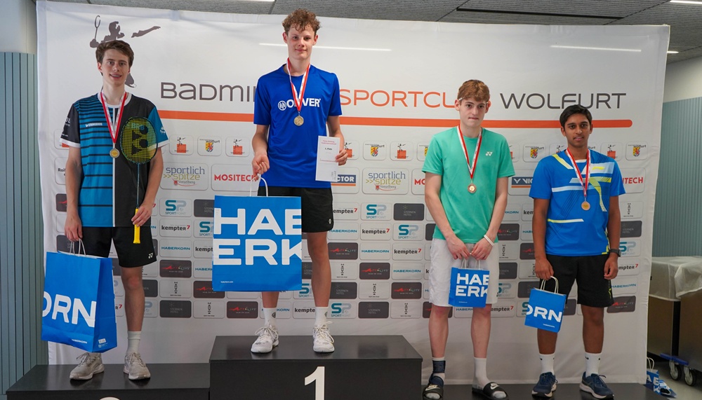 Internationaler Nachwuchs liefert drei Tage Spitzenbadminton Victor-Hofsteig-Youth-International 2026