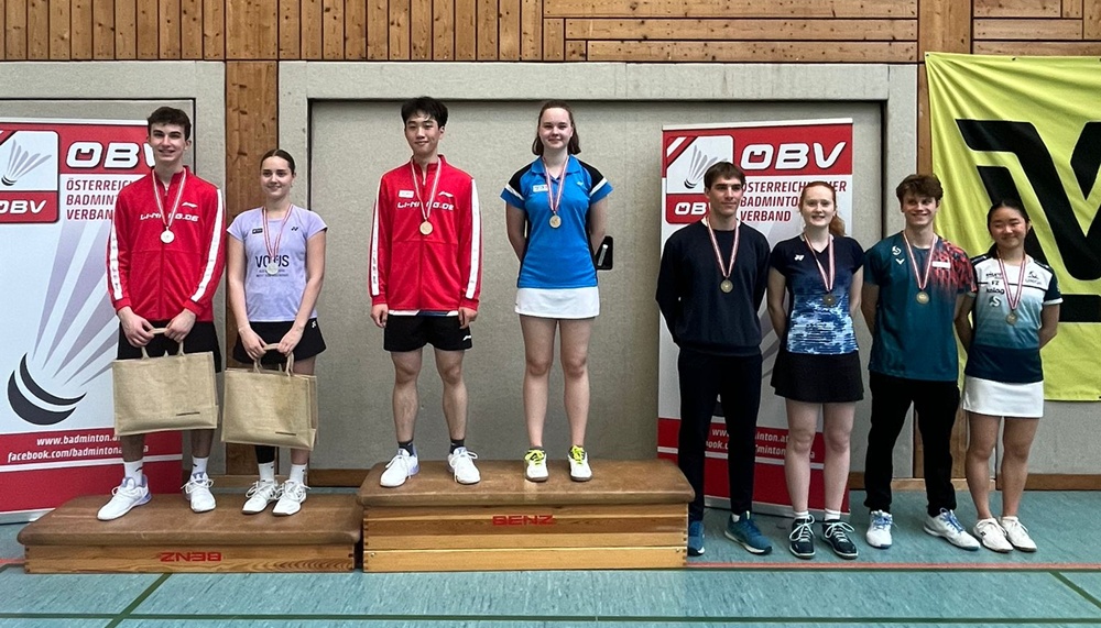 2x Gold für Shangzu Zhan ÖM U22 2026